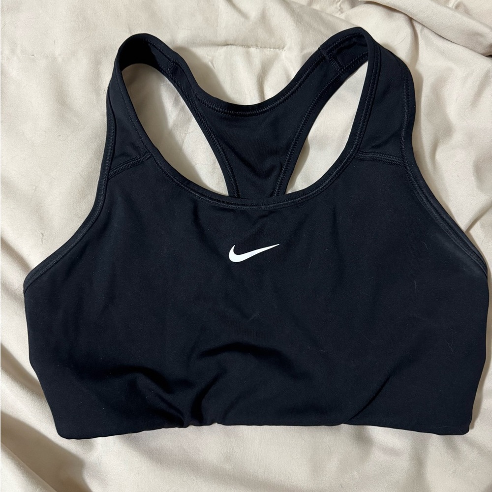 Nike Women's Black and White Sports Bra